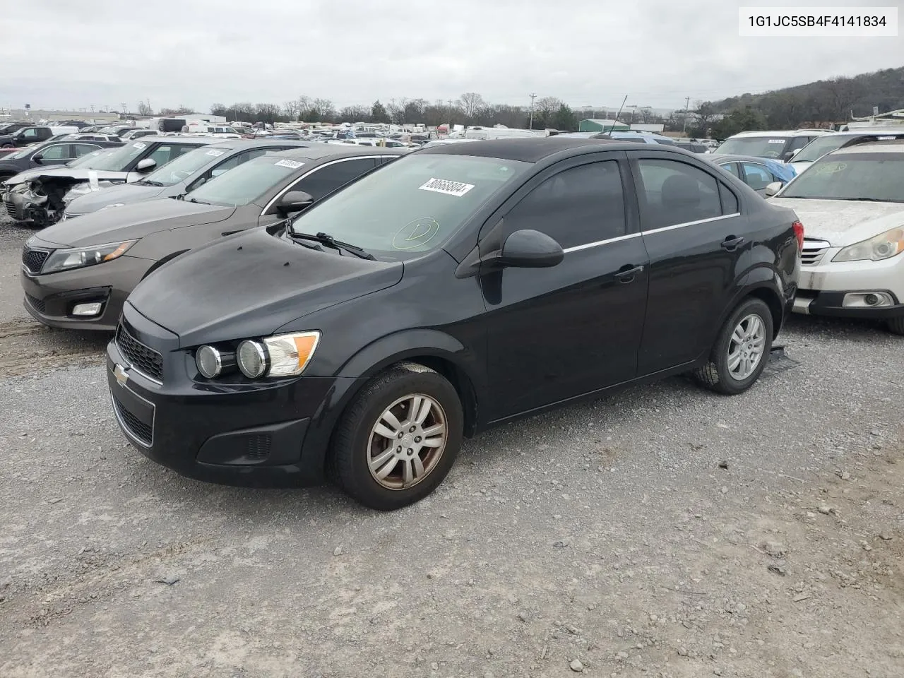 2015 Chevrolet Sonic Lt VIN: 1G1JC5SB4F4141834 Lot: 80668804