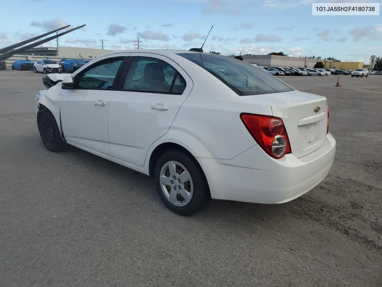 2015 Chevrolet Sonic Ls VIN: 1G1JA5SH2F4180738 Lot: 80702224