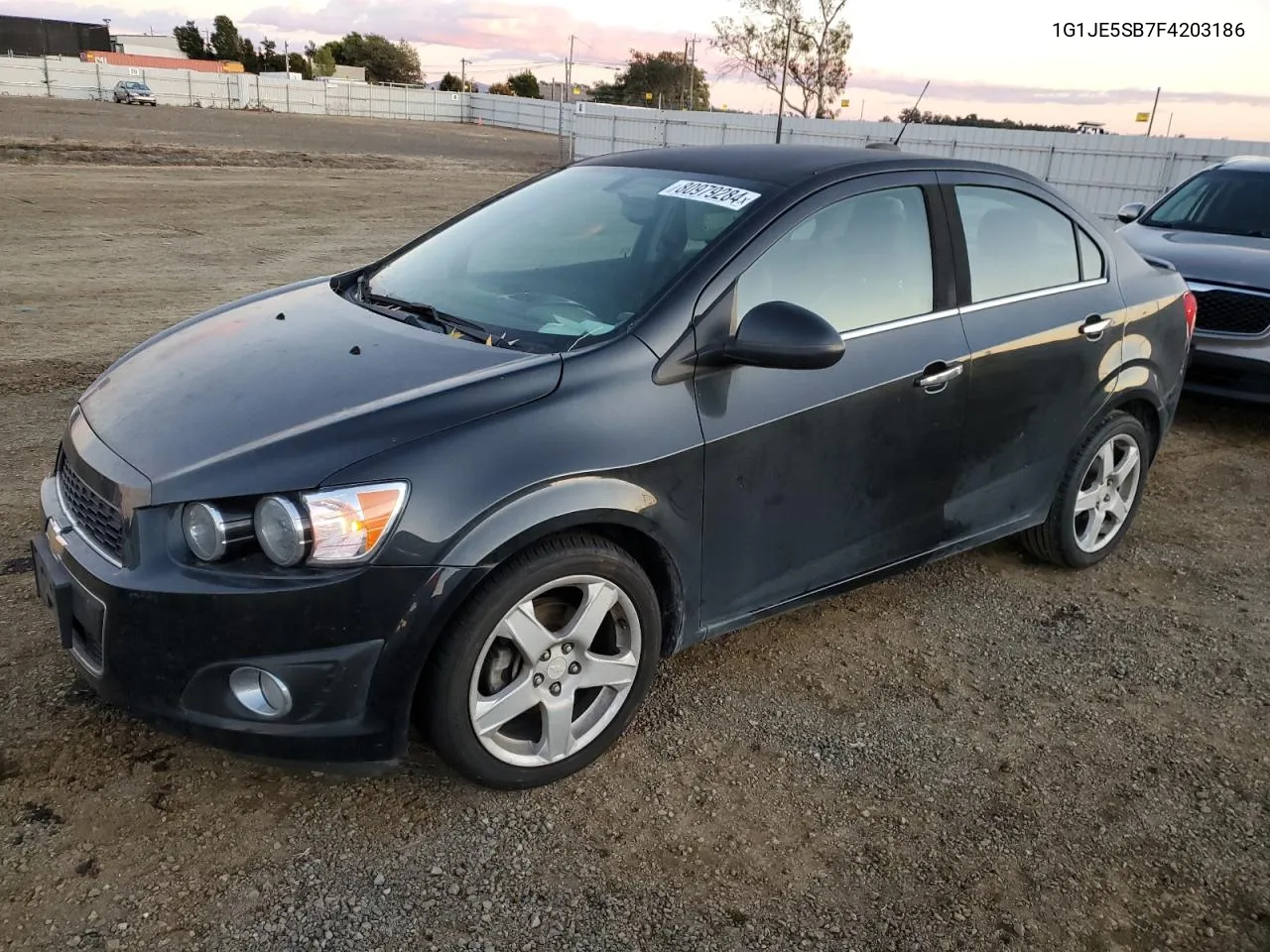 2015 Chevrolet Sonic Ltz VIN: 1G1JE5SB7F4203186 Lot: 80979284