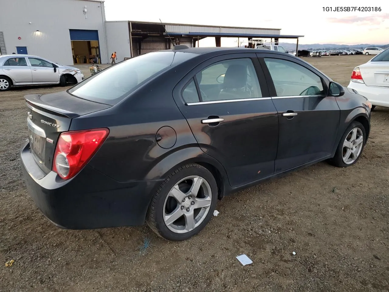 2015 Chevrolet Sonic Ltz VIN: 1G1JE5SB7F4203186 Lot: 80979284