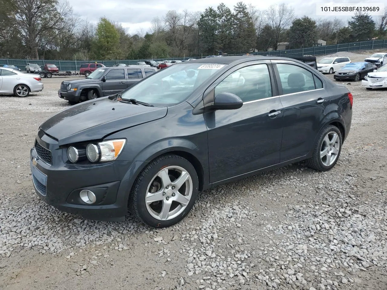 2015 Chevrolet Sonic Ltz VIN: 1G1JE5SB8F4139689 Lot: 81095274