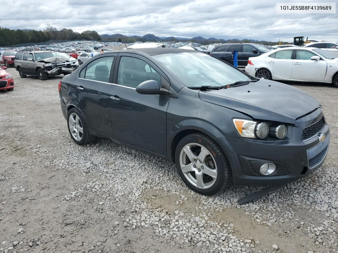 2015 Chevrolet Sonic Ltz VIN: 1G1JE5SB8F4139689 Lot: 81095274