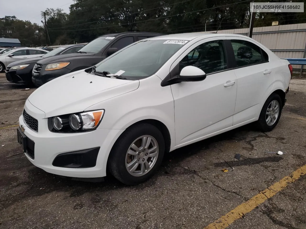 2015 Chevrolet Sonic Lt VIN: 1G1JC5SH9F4158682 Lot: 81112974