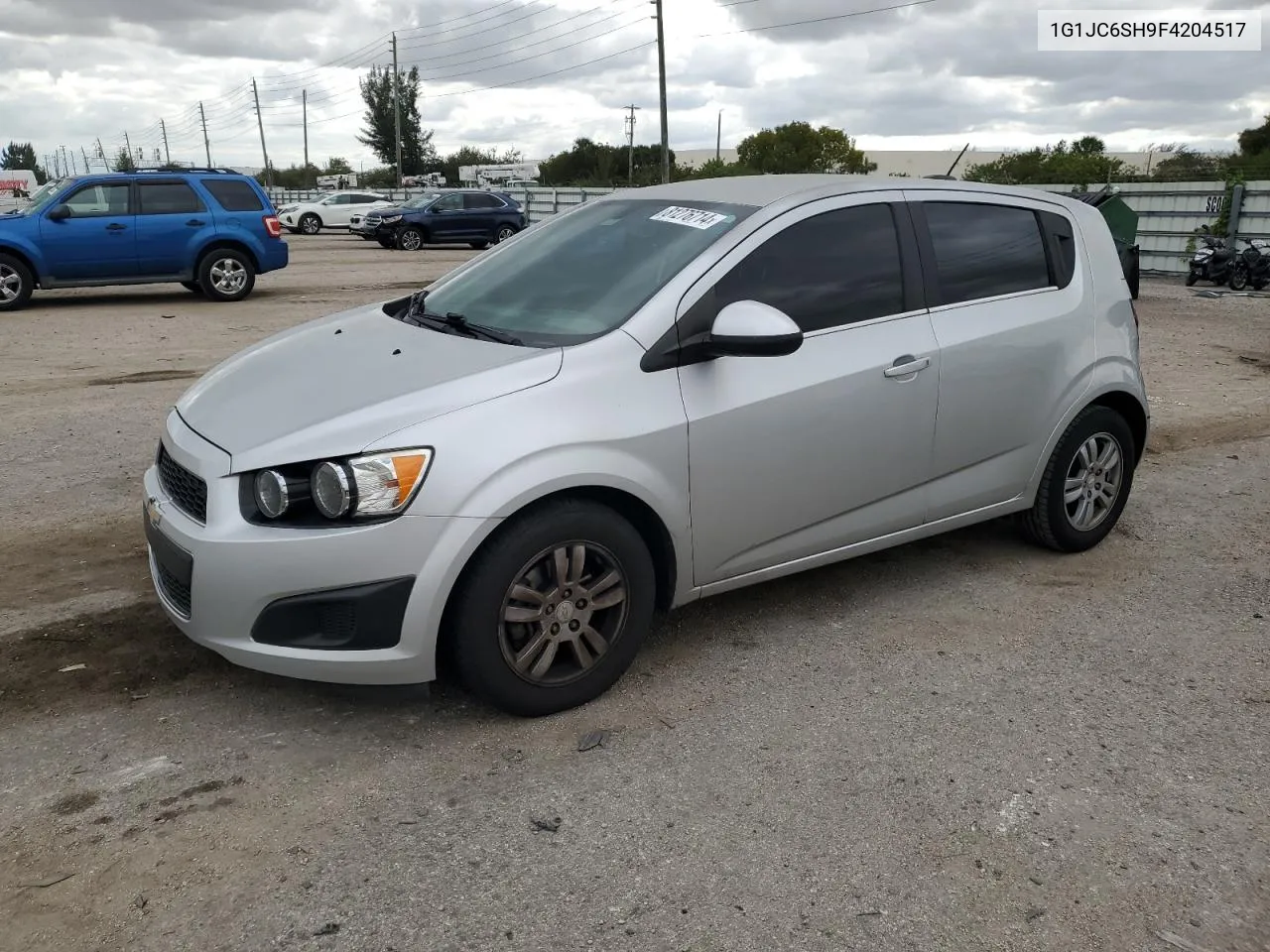 2015 Chevrolet Sonic Lt VIN: 1G1JC6SH9F4204517 Lot: 81276714