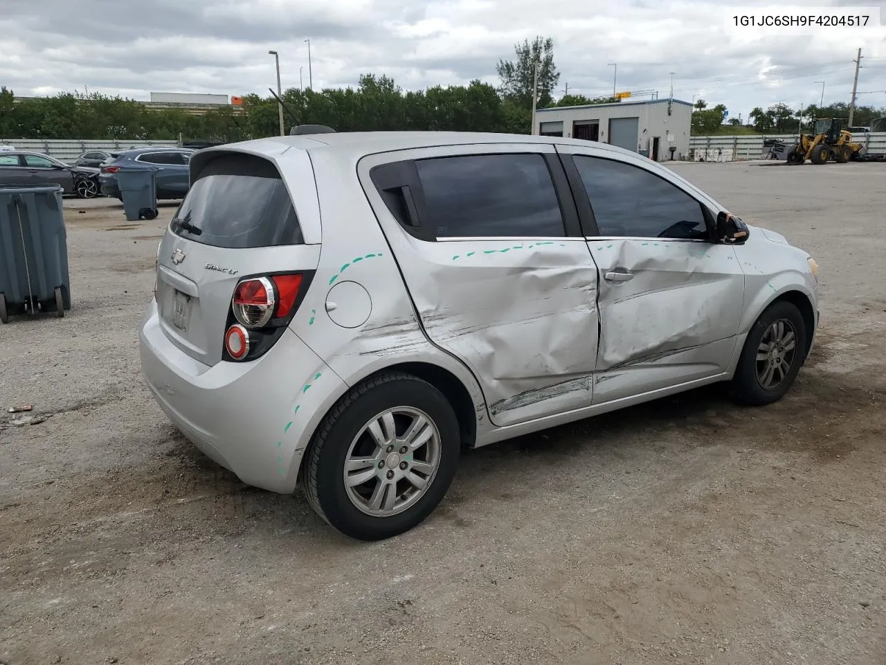 2015 Chevrolet Sonic Lt VIN: 1G1JC6SH9F4204517 Lot: 81276714