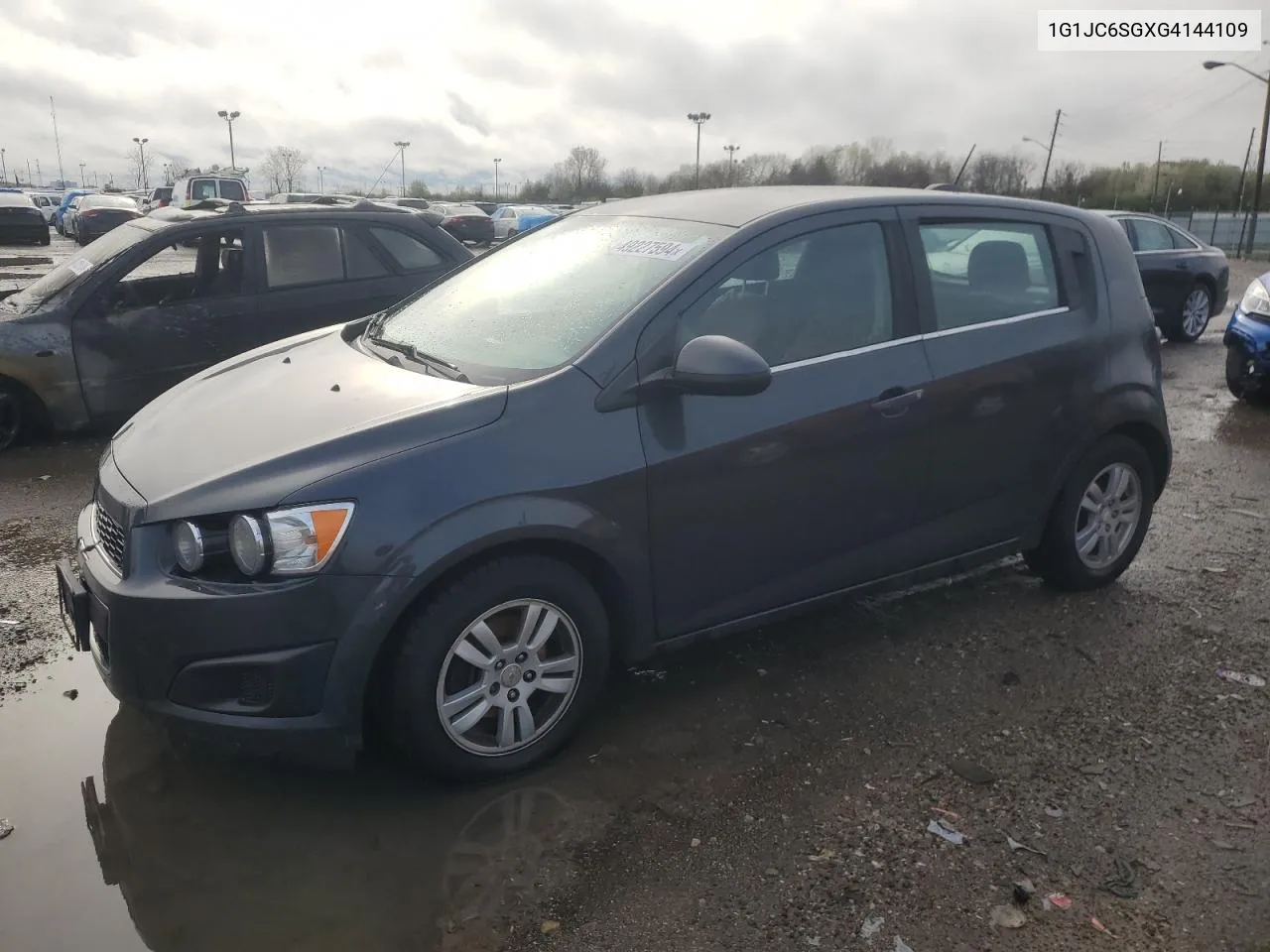 2016 Chevrolet Sonic Lt VIN: 1G1JC6SGXG4144109 Lot: 49227594