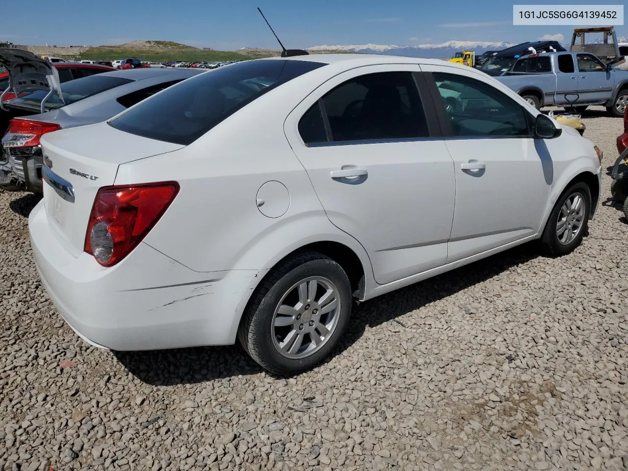 2016 Chevrolet Sonic Lt VIN: 1G1JC5SG6G4139452 Lot: 52197734