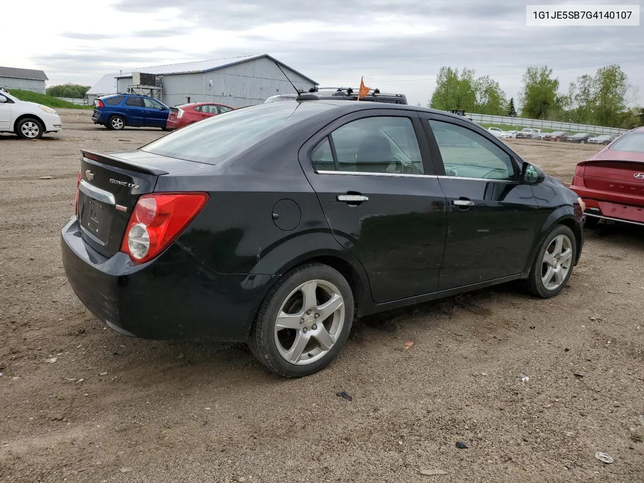 2016 Chevrolet Sonic Ltz VIN: 1G1JE5SB7G4140107 Lot: 53829614