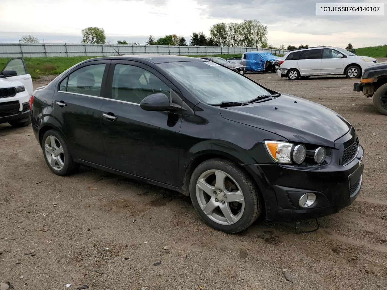 2016 Chevrolet Sonic Ltz VIN: 1G1JE5SB7G4140107 Lot: 53829614