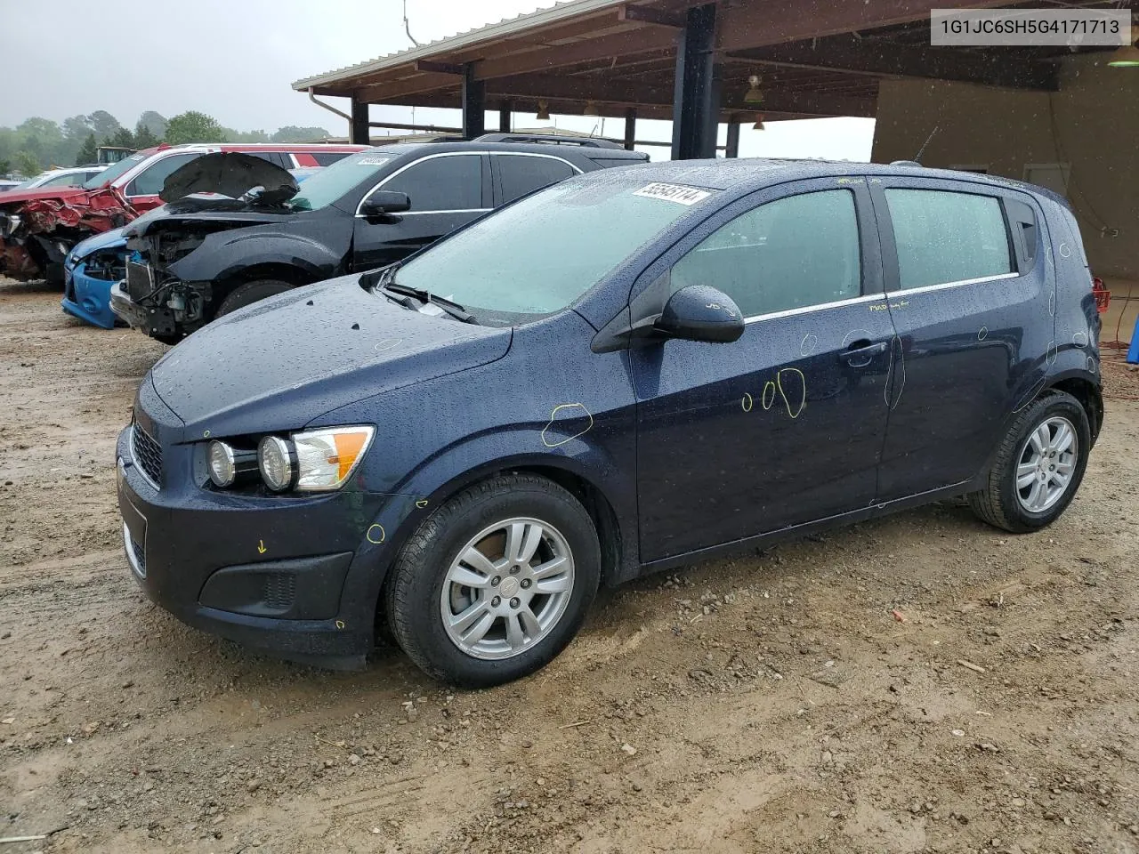 2016 Chevrolet Sonic Lt VIN: 1G1JC6SH5G4171713 Lot: 55545114