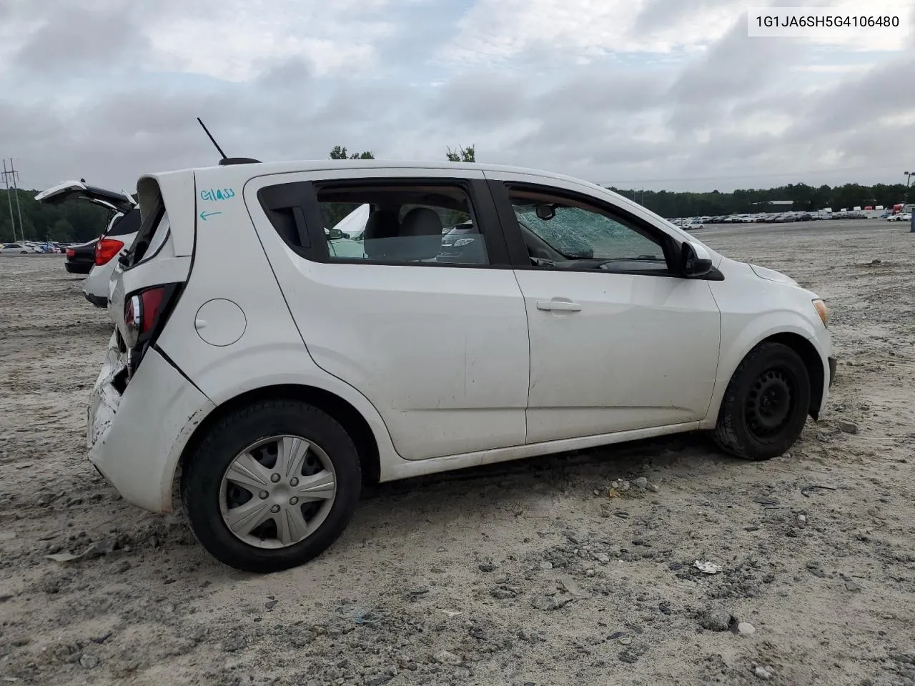 1G1JA6SH5G4106480 2016 Chevrolet Sonic Ls