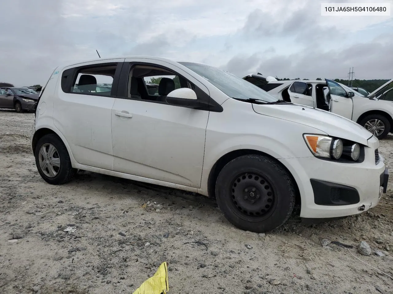 1G1JA6SH5G4106480 2016 Chevrolet Sonic Ls