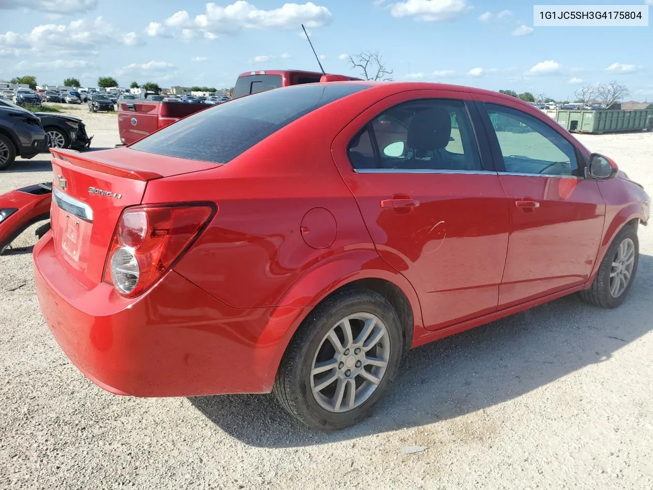 1G1JC5SH3G4175804 2016 Chevrolet Sonic Lt