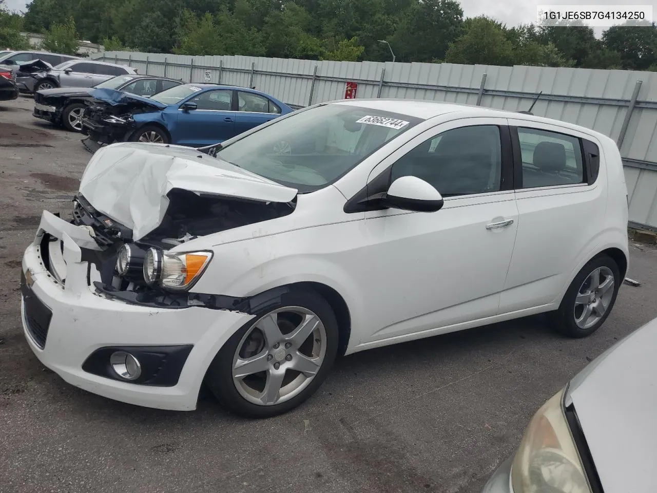 2016 Chevrolet Sonic Ltz VIN: 1G1JE6SB7G4134250 Lot: 63662744