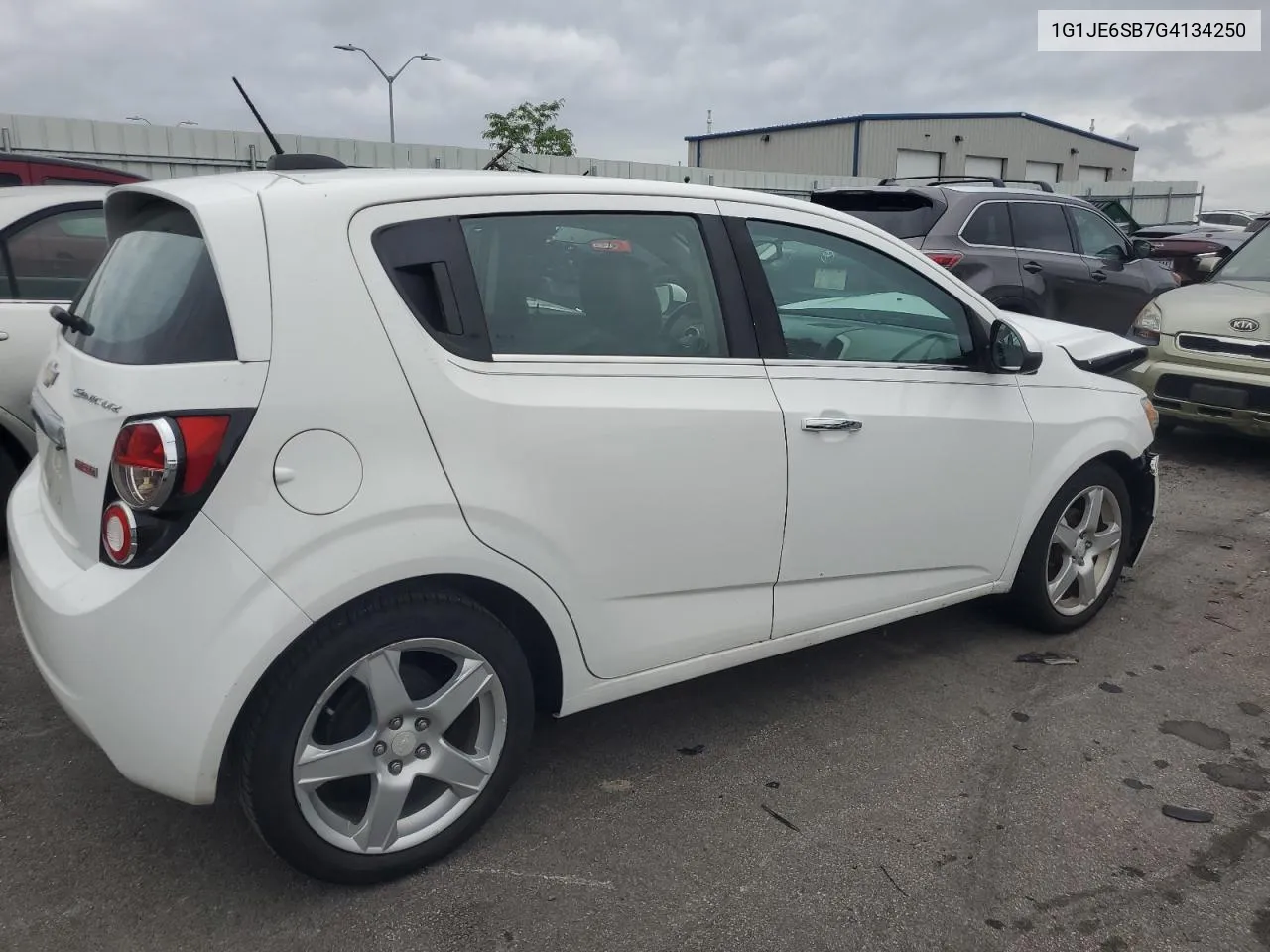 2016 Chevrolet Sonic Ltz VIN: 1G1JE6SB7G4134250 Lot: 63662744