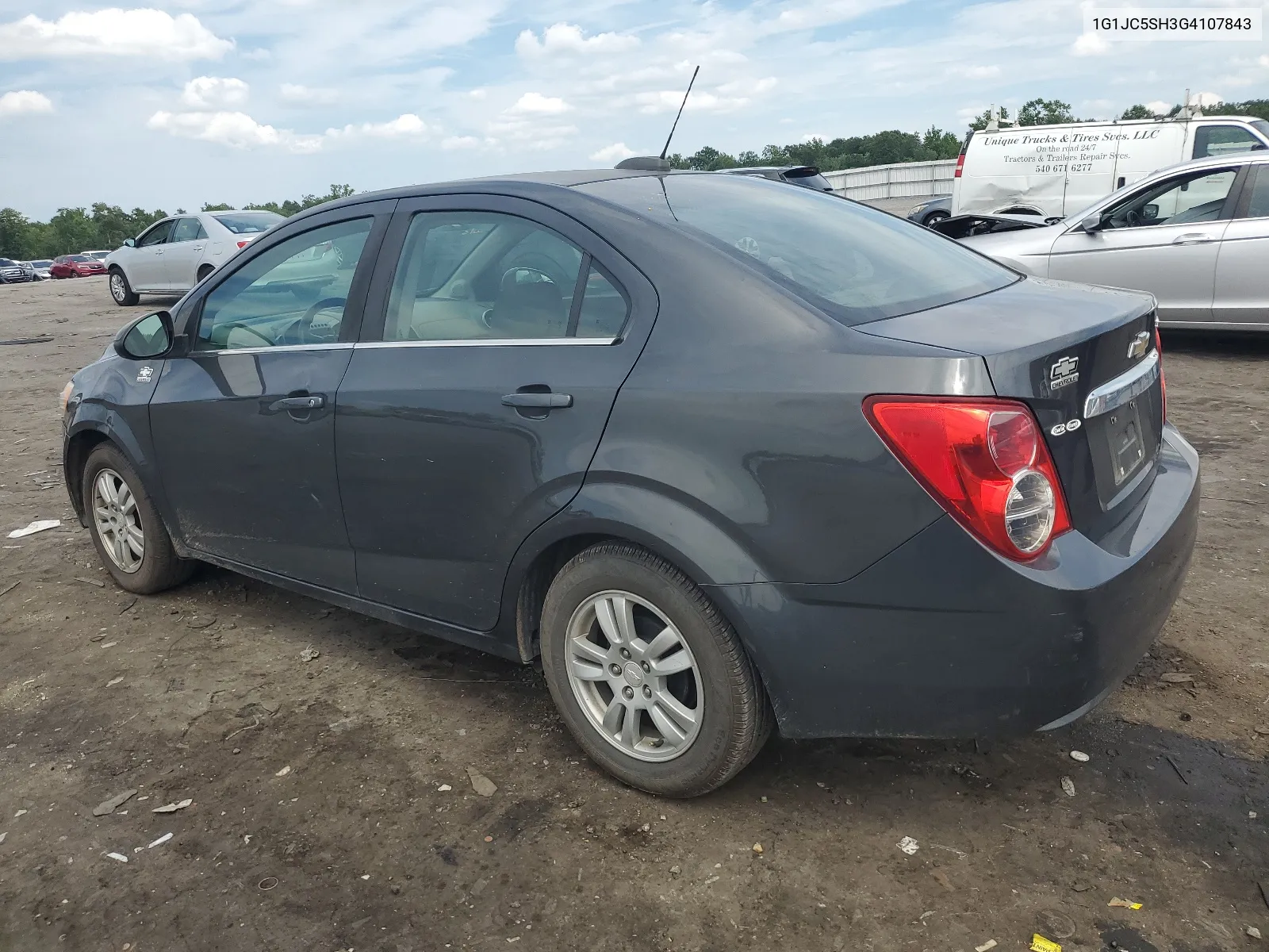 2016 Chevrolet Sonic Lt VIN: 1G1JC5SH3G4107843 Lot: 64251434