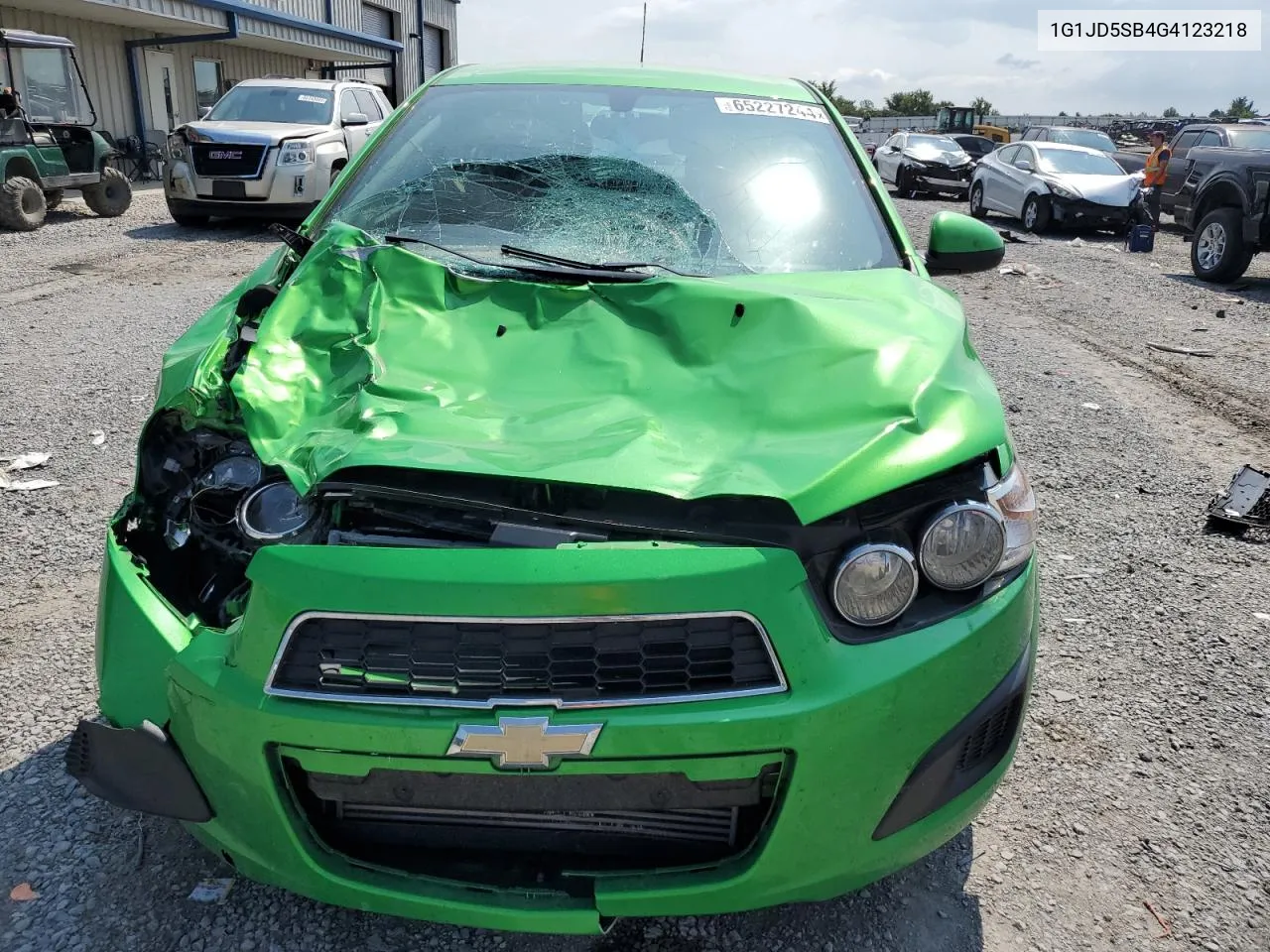 2016 Chevrolet Sonic Lt VIN: 1G1JD5SB4G4123218 Lot: 65227244