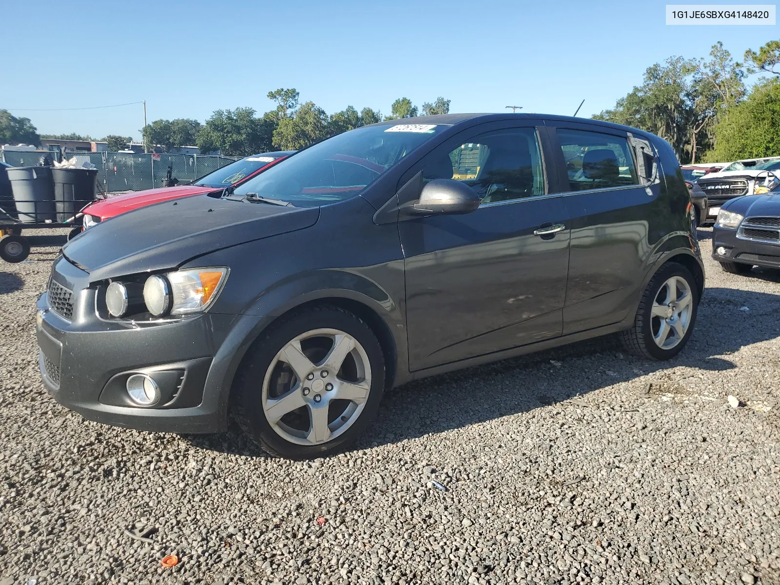 1G1JE6SBXG4148420 2016 Chevrolet Sonic Ltz