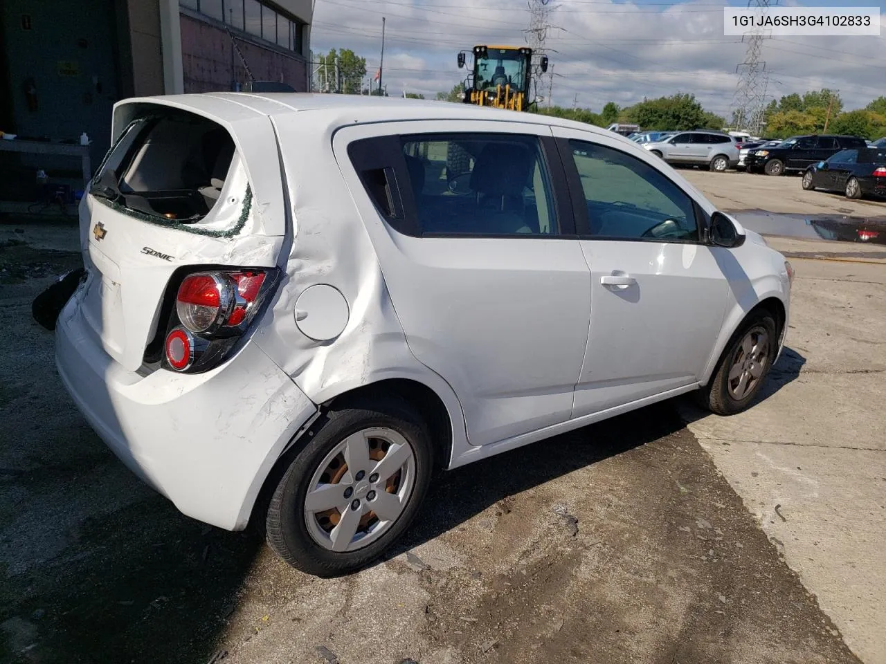 1G1JA6SH3G4102833 2016 Chevrolet Sonic Ls