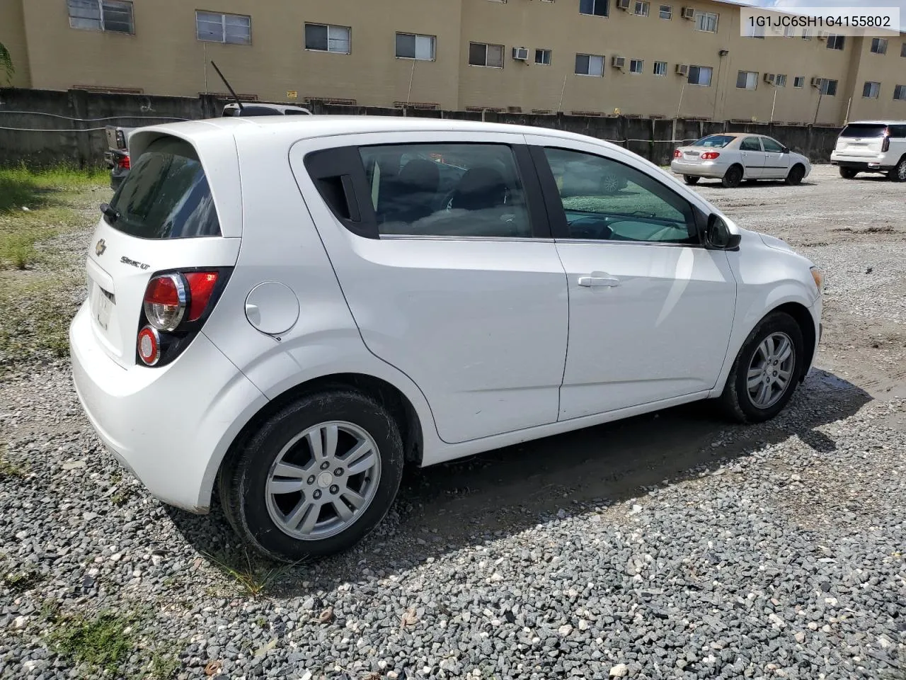 2016 Chevrolet Sonic Lt VIN: 1G1JC6SH1G4155802 Lot: 68906694