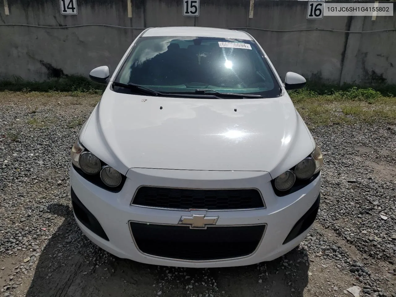 2016 Chevrolet Sonic Lt VIN: 1G1JC6SH1G4155802 Lot: 68906694