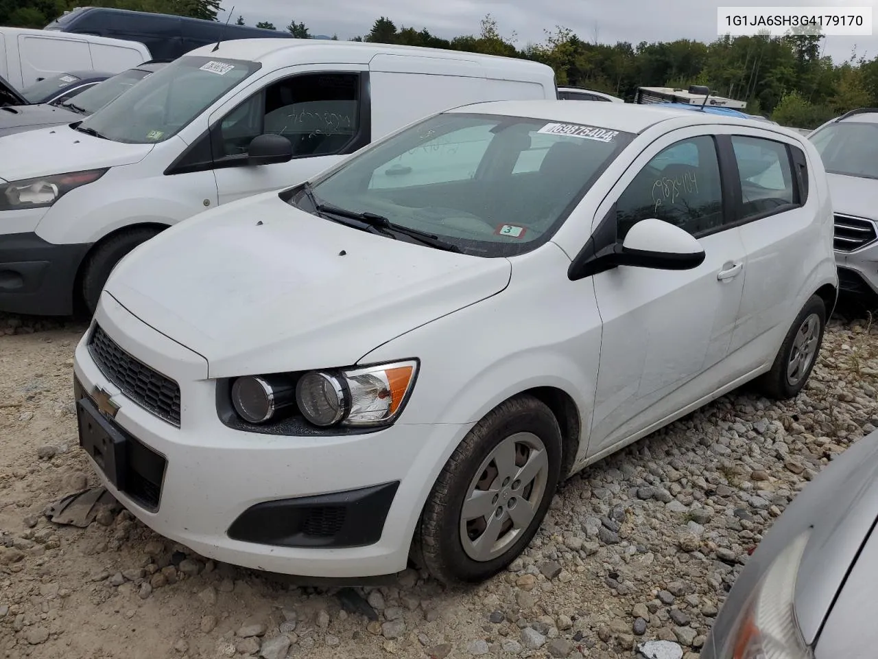 2016 Chevrolet Sonic Ls VIN: 1G1JA6SH3G4179170 Lot: 69875404