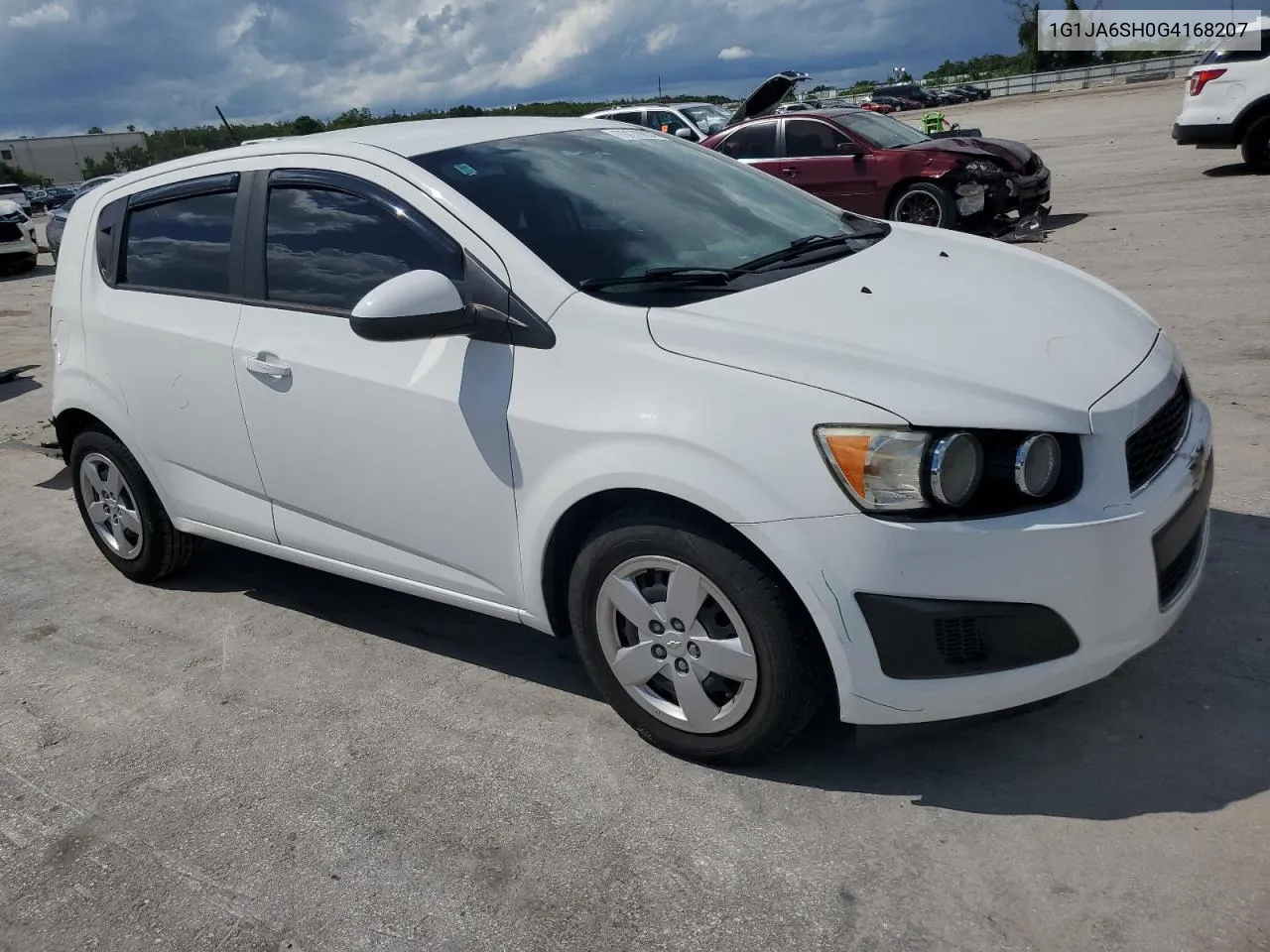 2016 Chevrolet Sonic Ls VIN: 1G1JA6SH0G4168207 Lot: 70170054