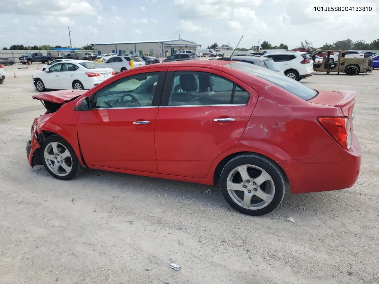 2016 Chevrolet Sonic Ltz VIN: 1G1JE5SB0G4133810 Lot: 70300774