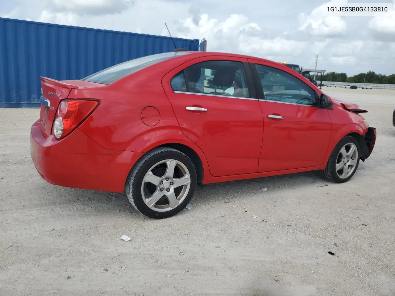 2016 Chevrolet Sonic Ltz VIN: 1G1JE5SB0G4133810 Lot: 70300774