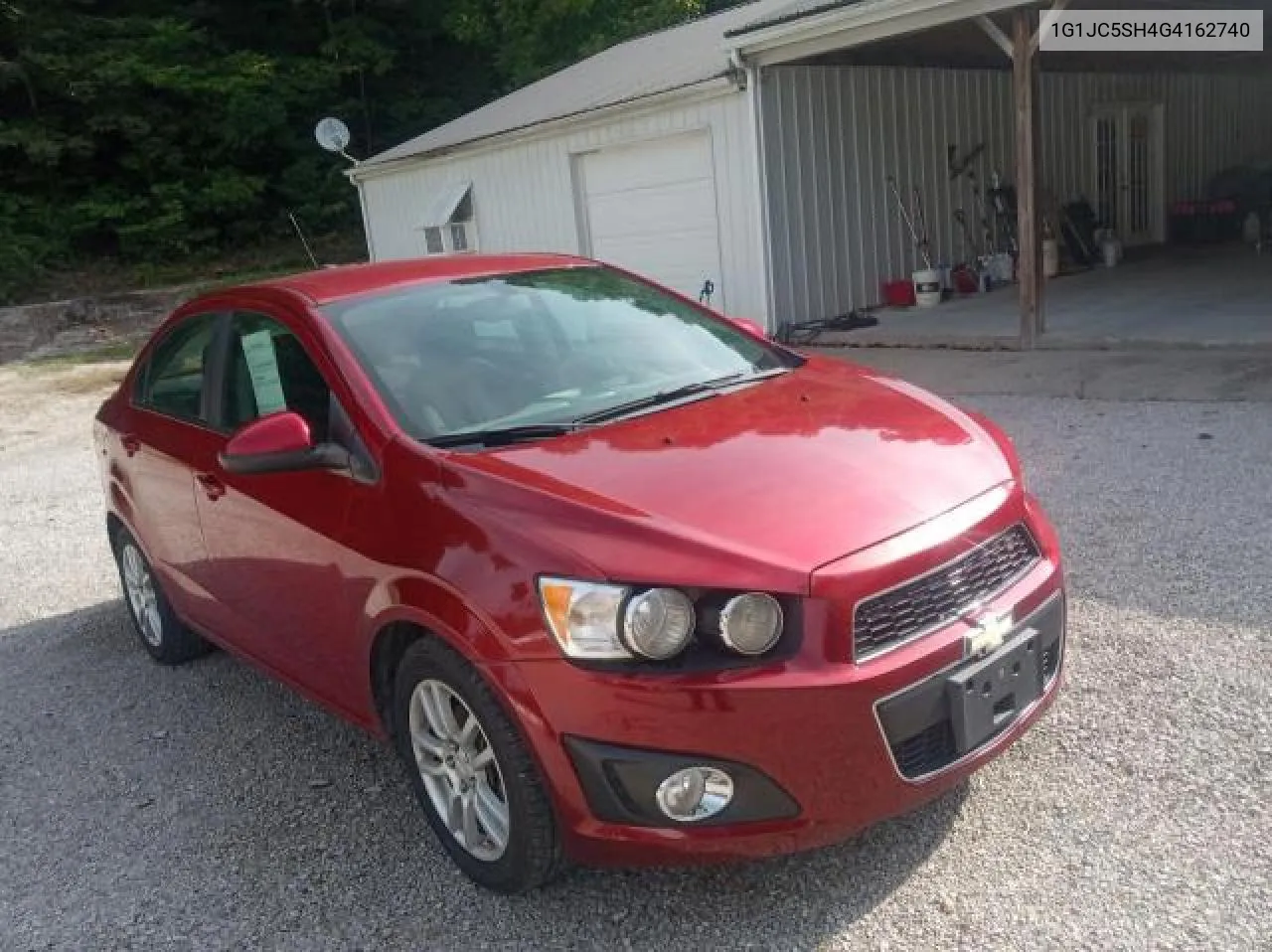 2016 Chevrolet Sonic Lt VIN: 1G1JC5SH4G4162740 Lot: 70393484