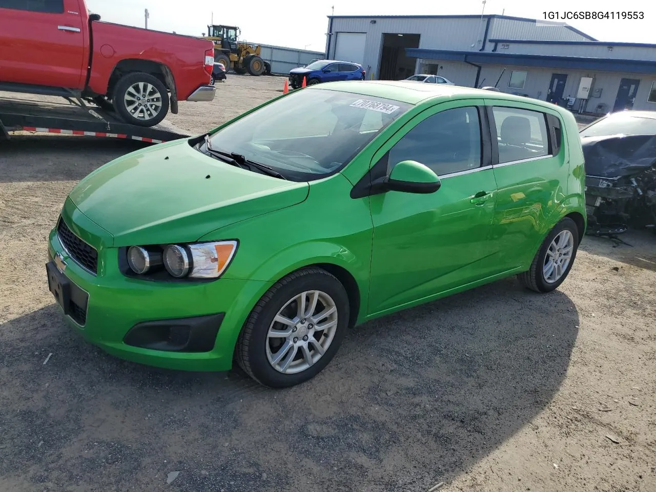 1G1JC6SB8G4119553 2016 Chevrolet Sonic Lt