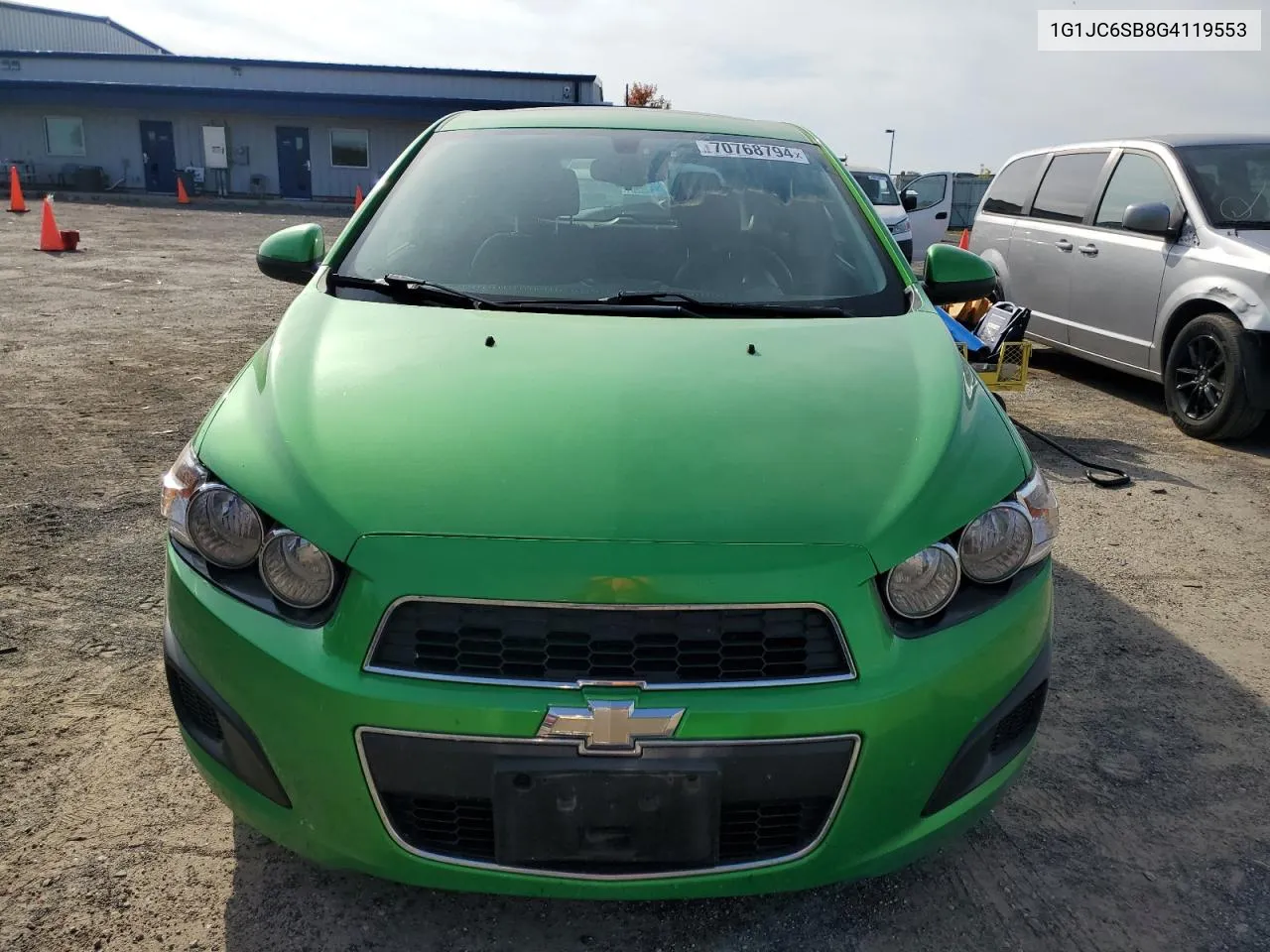 1G1JC6SB8G4119553 2016 Chevrolet Sonic Lt