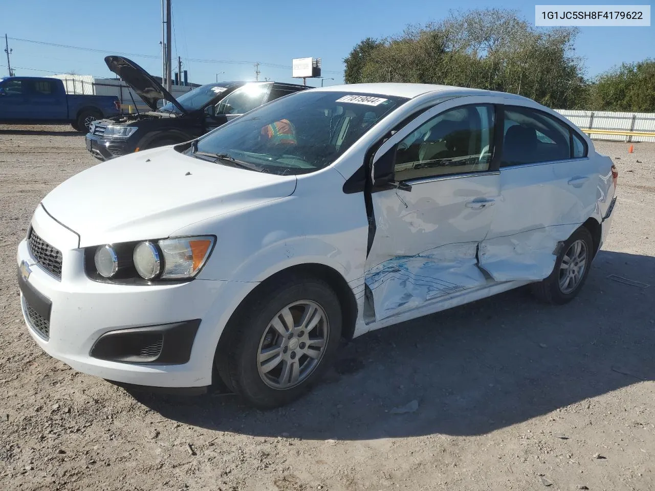 2016 Chevrolet Sonic Lt VIN: 1G1JC5SH8F4179622 Lot: 71819844