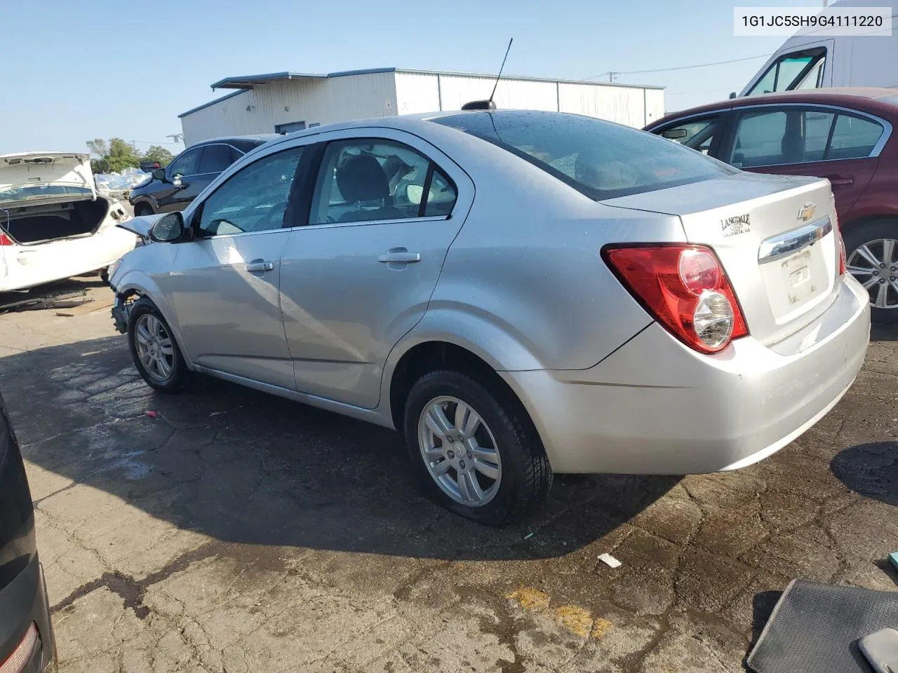 2016 Chevrolet Sonic Lt VIN: 1G1JC5SH9G4111220 Lot: 71947404