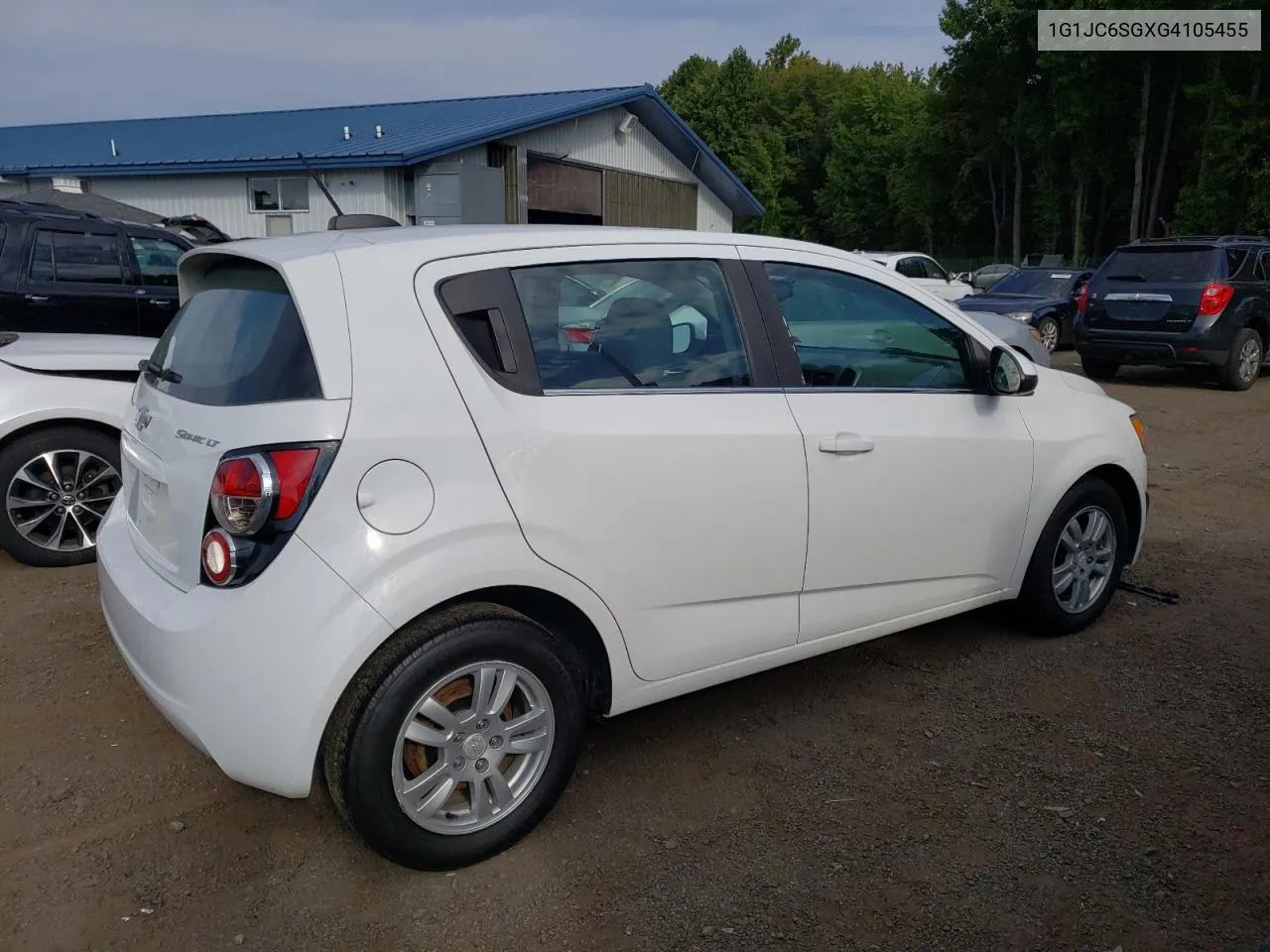 2016 Chevrolet Sonic Lt VIN: 1G1JC6SGXG4105455 Lot: 72013164