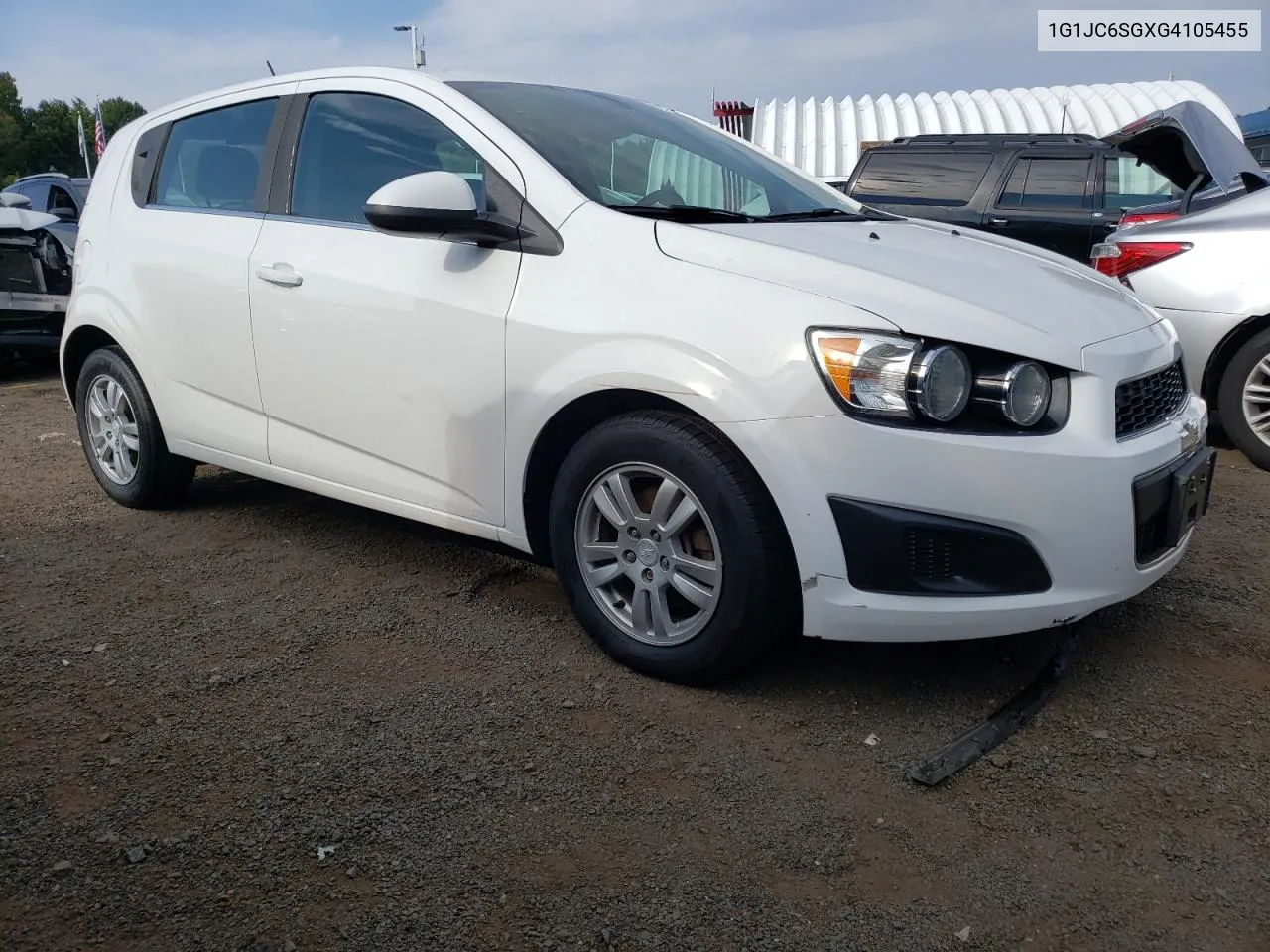 2016 Chevrolet Sonic Lt VIN: 1G1JC6SGXG4105455 Lot: 72013164