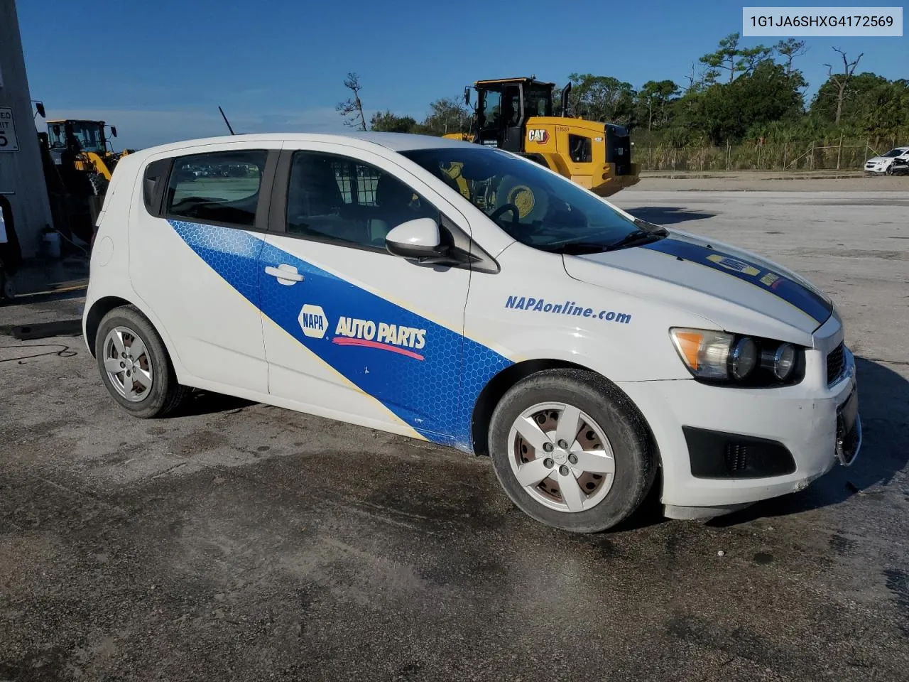 1G1JA6SHXG4172569 2016 Chevrolet Sonic Ls