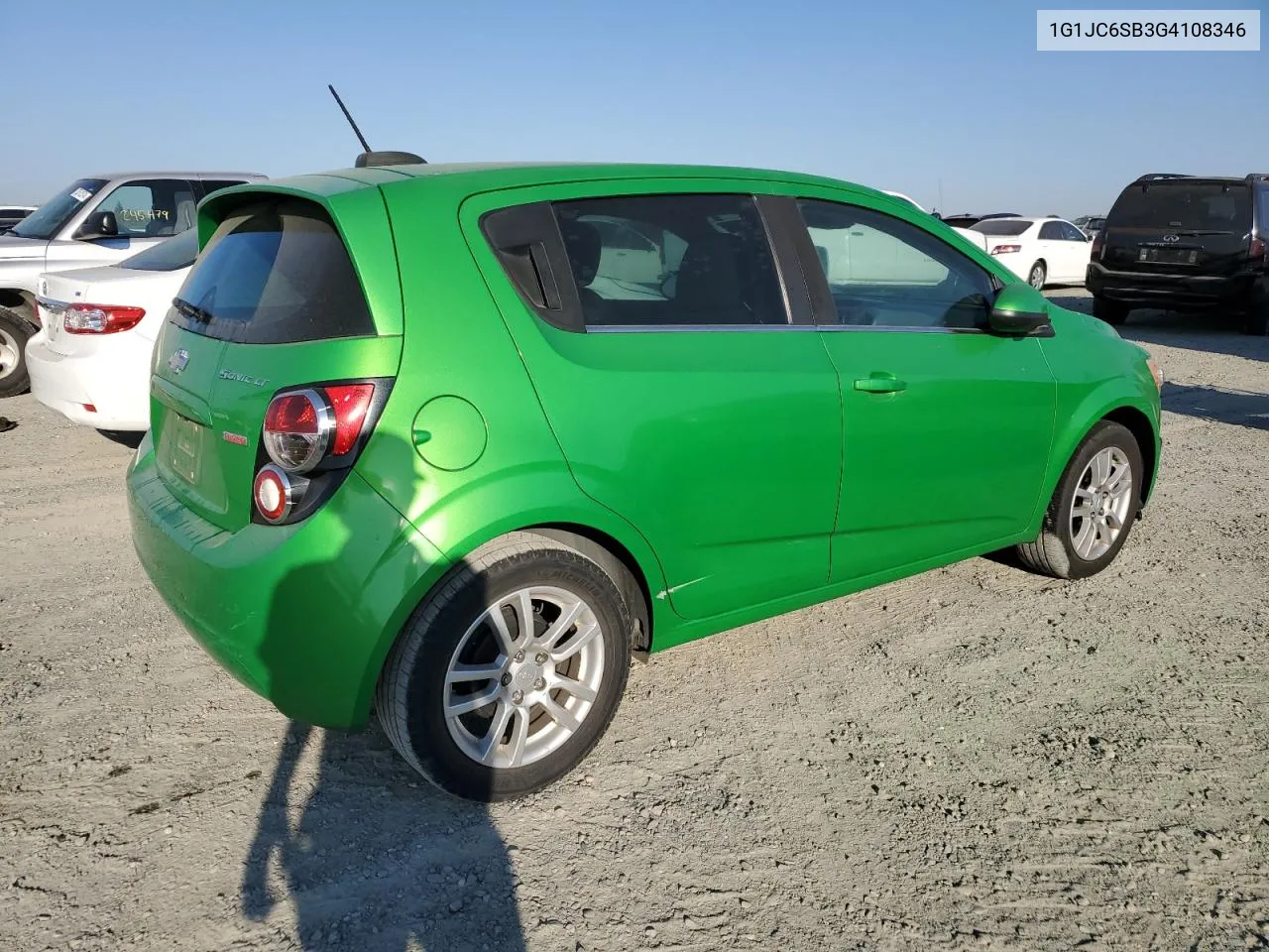 2016 Chevrolet Sonic Lt VIN: 1G1JC6SB3G4108346 Lot: 72737954