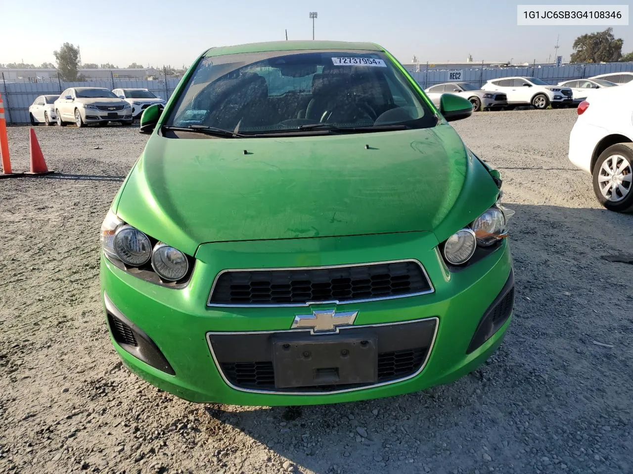 1G1JC6SB3G4108346 2016 Chevrolet Sonic Lt