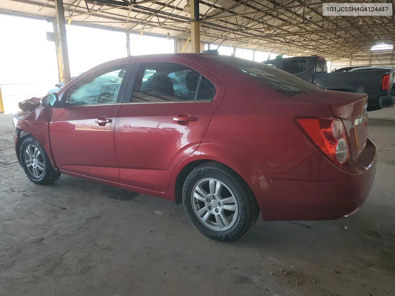 2016 Chevrolet Sonic Lt VIN: 1G1JC5SH4G4124487 Lot: 72796504