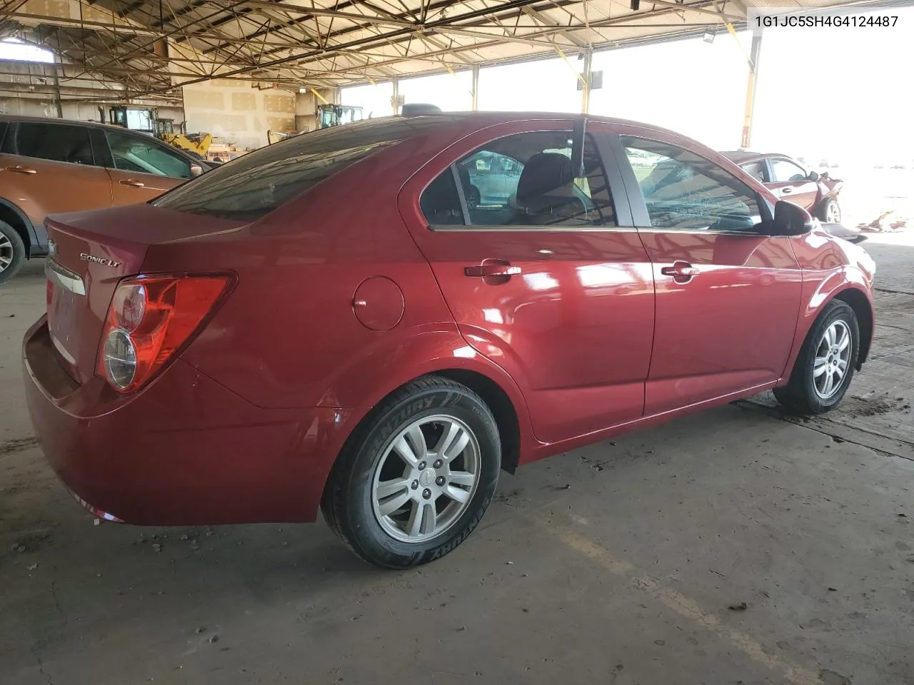 2016 Chevrolet Sonic Lt VIN: 1G1JC5SH4G4124487 Lot: 72796504