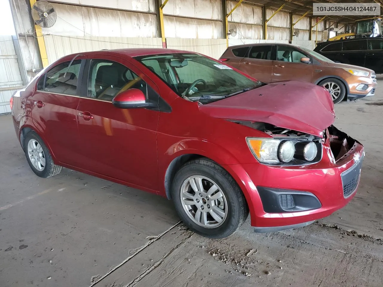 2016 Chevrolet Sonic Lt VIN: 1G1JC5SH4G4124487 Lot: 72796504