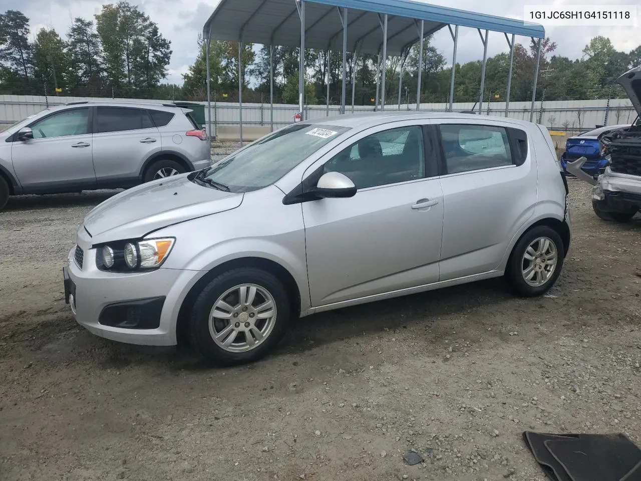 1G1JC6SH1G4151118 2016 Chevrolet Sonic Lt