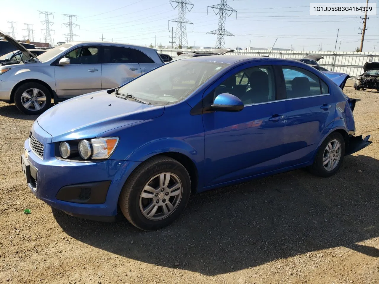 1G1JD5SB3G4164309 2016 Chevrolet Sonic Lt