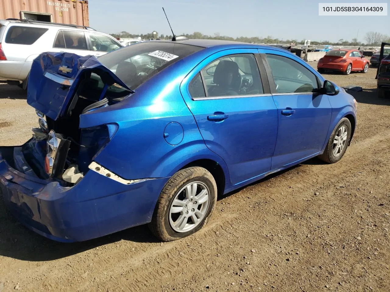 1G1JD5SB3G4164309 2016 Chevrolet Sonic Lt