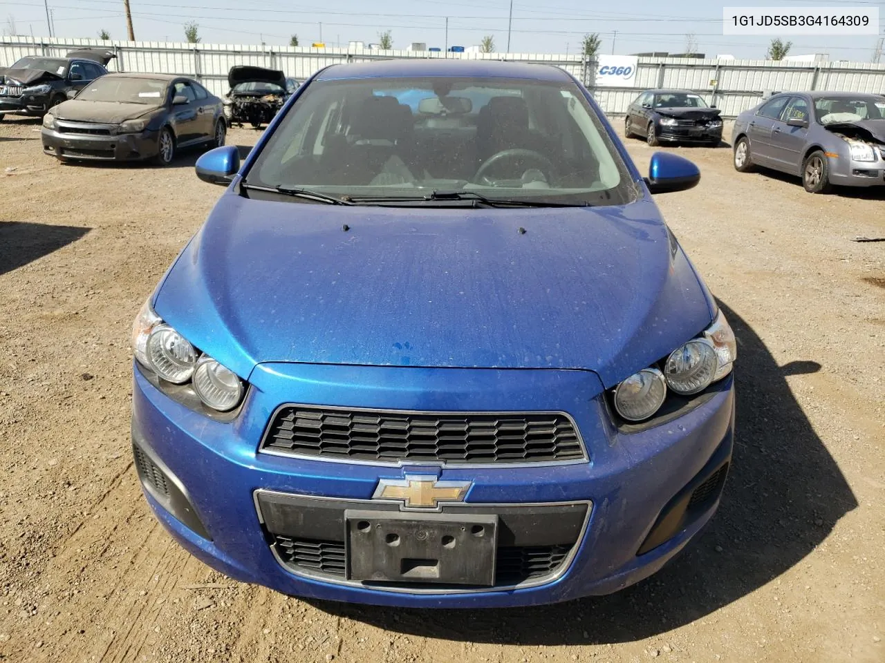 1G1JD5SB3G4164309 2016 Chevrolet Sonic Lt