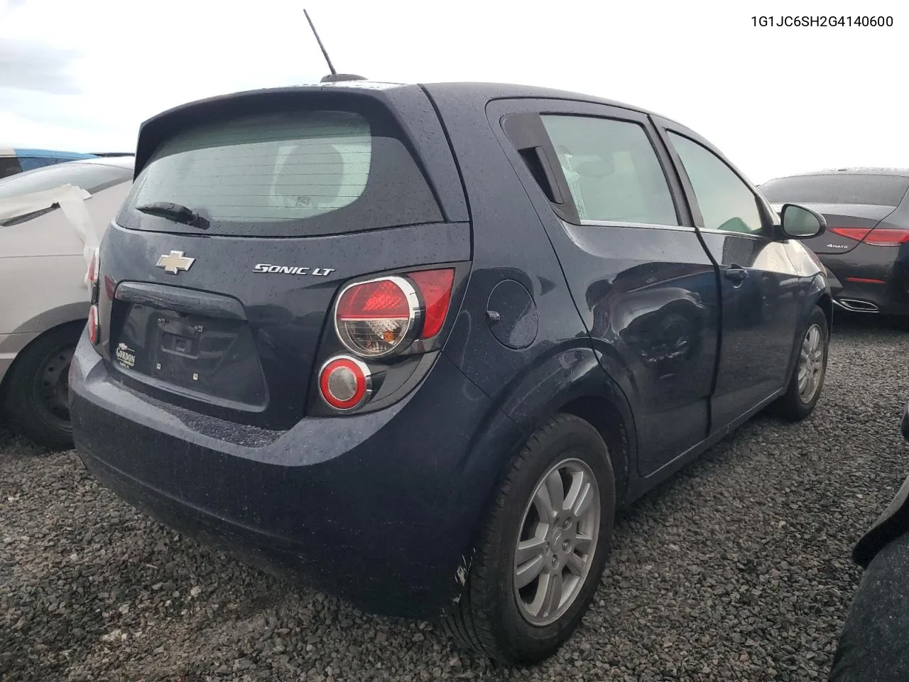 1G1JC6SH2G4140600 2016 Chevrolet Sonic Lt