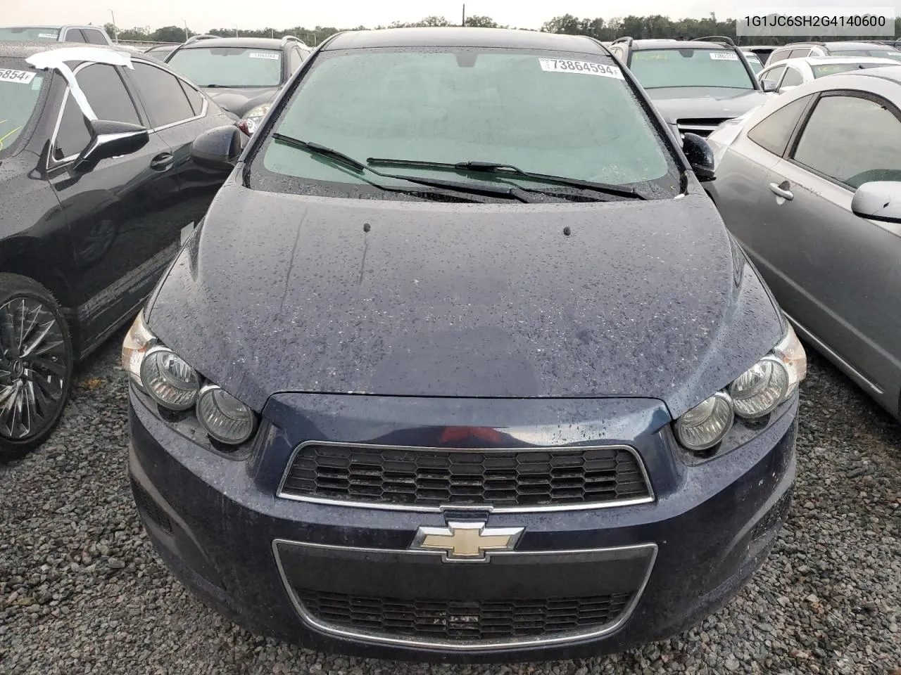 1G1JC6SH2G4140600 2016 Chevrolet Sonic Lt