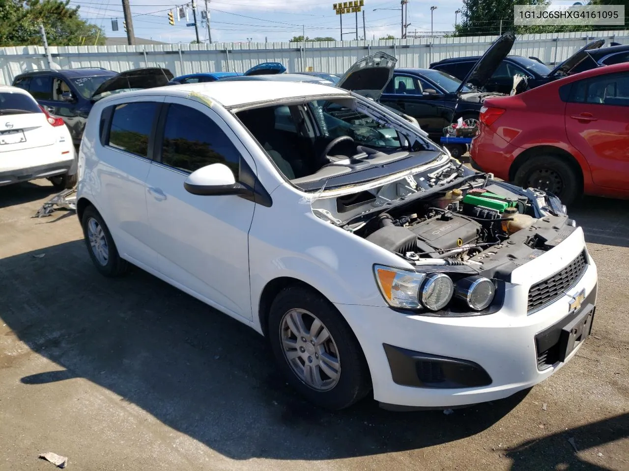 2016 Chevrolet Sonic Lt VIN: 1G1JC6SHXG4161095 Lot: 74223844