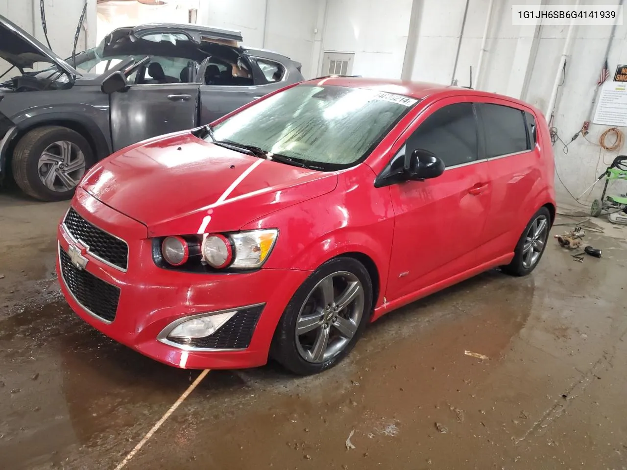 2016 Chevrolet Sonic Rs VIN: 1G1JH6SB6G4141939 Lot: 74836214